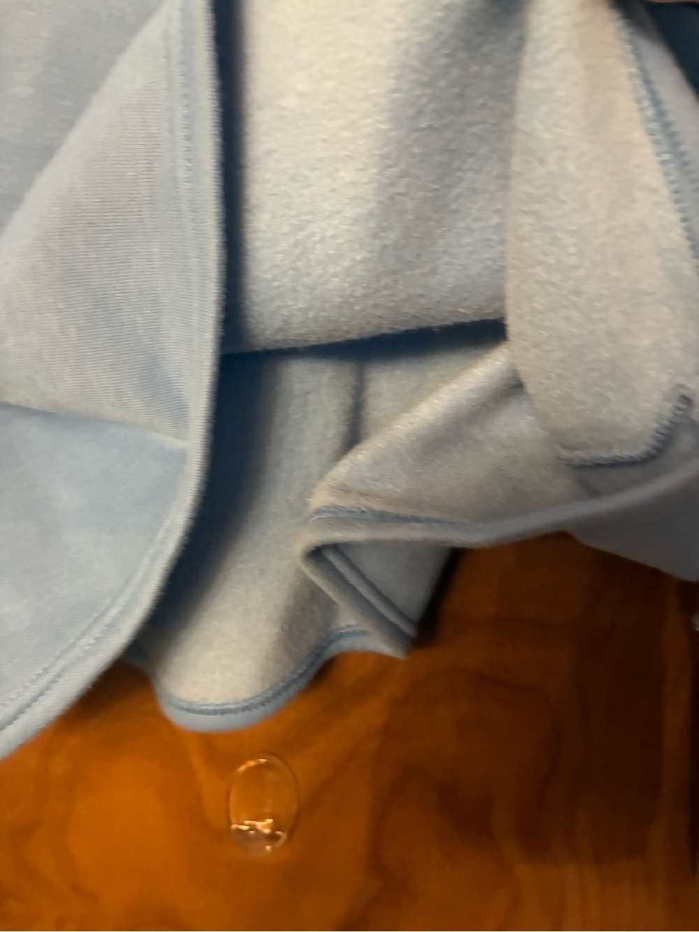 Savage X Fenty Light Blue Hoodie with Embroidered Patch - Picture 6 of 8
